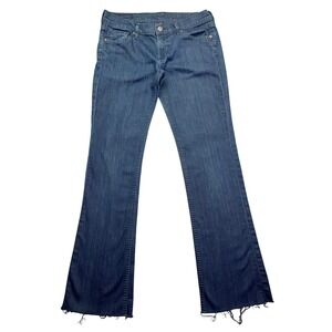 Citizens of Humanity Kelly Stretch Low‎ Waist Bootcut Denim Sz 28 Fit 31" Grunge